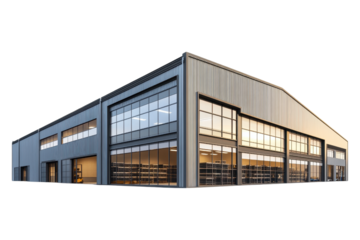 Modern Industrial Warehouse Building Design