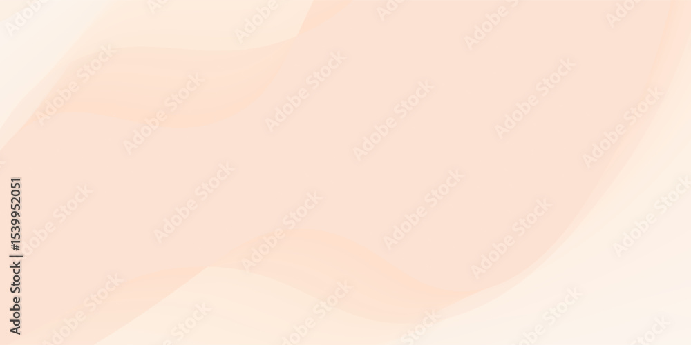 Poster abstract background with peach fuzz metaball shapes. morphing organic blobs. vector 3d illustration.