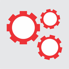 rotary machine icon for business icon