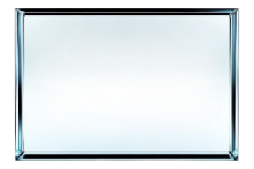 Elegant Rectangular Glass Panel Design