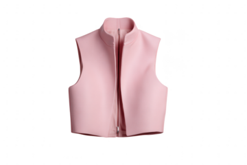 Pink Sleeveless Vest