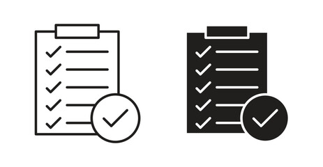 Survey icon Logos. Flat Vector Icon Design Template