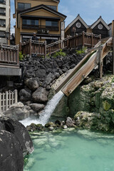 Kusatsu Onsen in Giappone