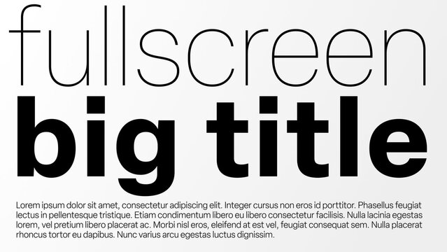 Full Screen Title 07  