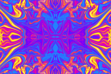 Colorful Liquid Abstract Background