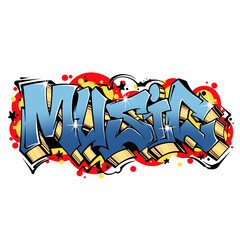 Graffiti music wildstyle 
