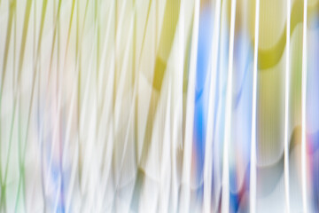 Colorful blur creates dynamic atmosphere in abstract art display