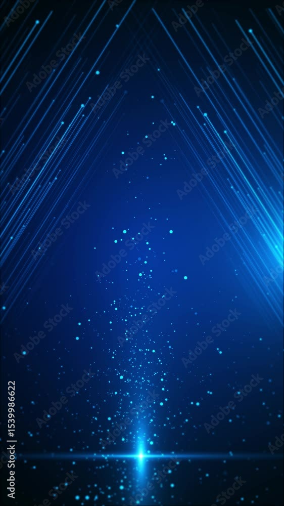 Aufkleber big data visualization technology abstract speed fiber optic circle beam futuristic technology backg