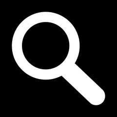 Left Pointing Magnifying Glass