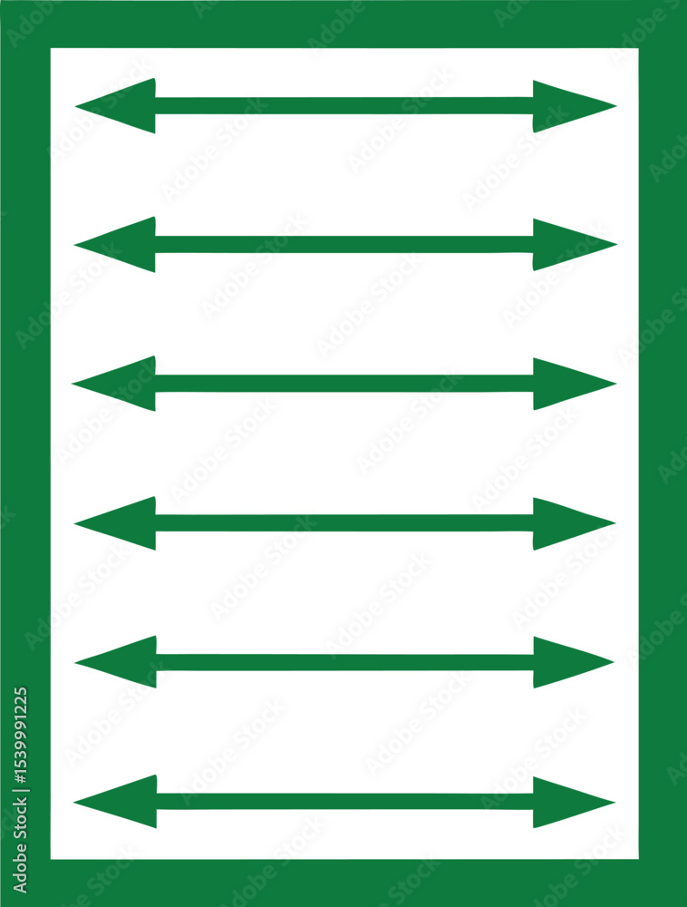 Poster green framework arrows illustrating artificial intelligence concepts with transparency