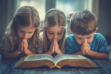 Children's prayed for faith.