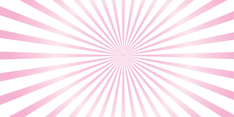 Pink burst radial background illustration with a vibrant and modern design suitable for various creative applications