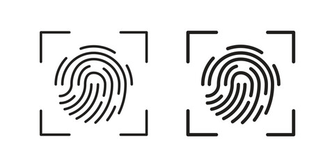 Fingerprint icon