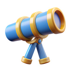 3D Strategic Vision Telescope Icon