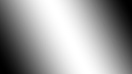 Black white metallic chrome abstract gradient background. side by side center light glow blend. Smooth transition. Glossy reflective texture. Futuristic ombre strip. Minimal design shine effect © Background & Texture