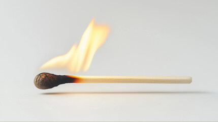 Burning wood match light, a match light surrounded by fire, metric wood surrounded by fire, burning wood flame, wood light surrounded by fire