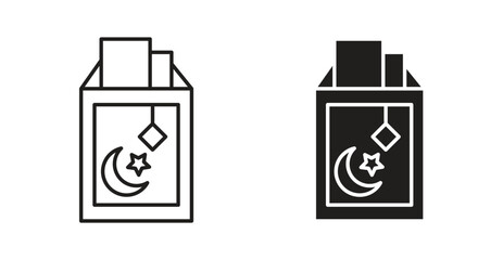 Eid mubarak envelope icon