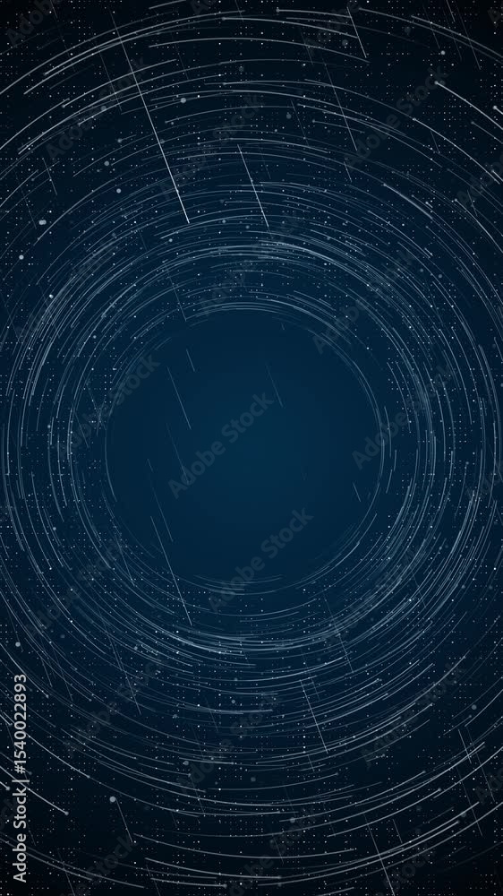 Aufkleber futuristic cyber technology, sci-fi interfaces abstract digital hud interface background space circl