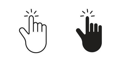 Cursor finger icon