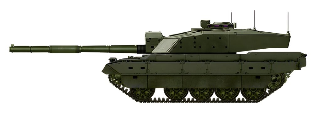 T-56 (T-55 tank modernization option with a new turret and 120mm gun)