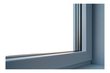 Modern Window Corner Detail - Architectural Precision