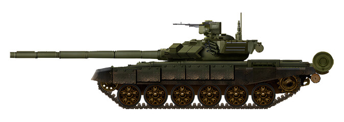 T-66BV2 125mm (further development of the T-66A, with a 125mm gun and turret from the T-72B3 tank, and Kontakt-5 dynamic protection on the turret and sides of the tank) © Tikros