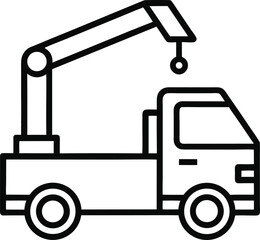 truck silhouette vector