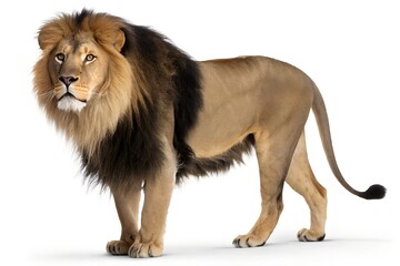 Obraz premium Majestic Lion Wildlife