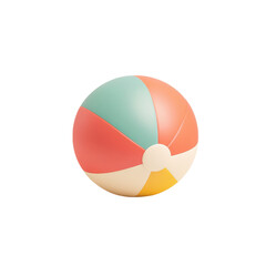 Vibrant Beach Ball Image