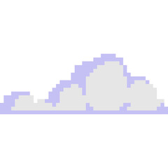Cloud Pixel Art