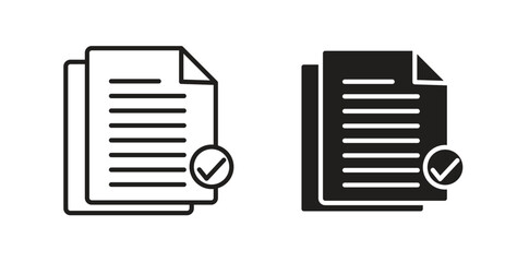 Accept document icon