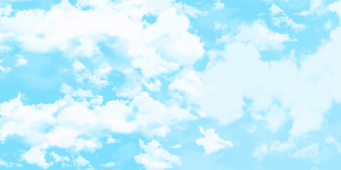 Natural sky beautiful blue and white texture blue sky background with white clouds during day clouds background