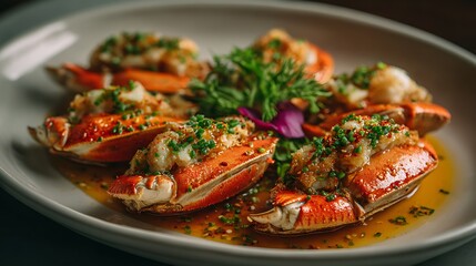 Grilled fish served with salad and cherry tomatoes