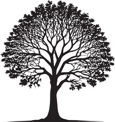  Tree silhouette Vector | Minimalist & Trendy Tree Silhouette Design | Unique & Stylish Tree Artwork for Vector design