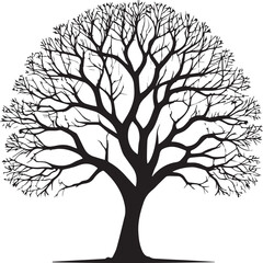  Tree silhouette Vector | Minimalist & Trendy Tree Silhouette Design | Unique & Stylish Tree Artwork for Vector design