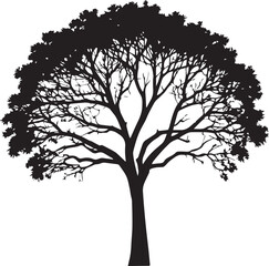  Tree silhouette Vector | Minimalist & Trendy Tree Silhouette Design | Unique & Stylish Tree Artwork for Vector design
