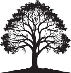  Tree silhouette Vector | Minimalist & Trendy Tree Silhouette Design | Unique & Stylish Tree Artwork for Vector design