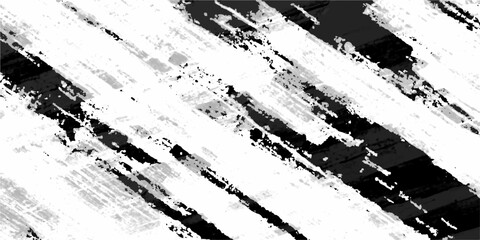 Abstract grunge texture of black paint Stylish, grunge with a rough, worn look in dust and scratches on a white background. Brush strokes, stain grunge isolated on white background