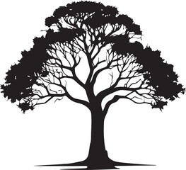  Tree silhouette Vector | Minimalist & Trendy Tree Silhouette Design | Unique & Stylish Tree Artwork for Vector design