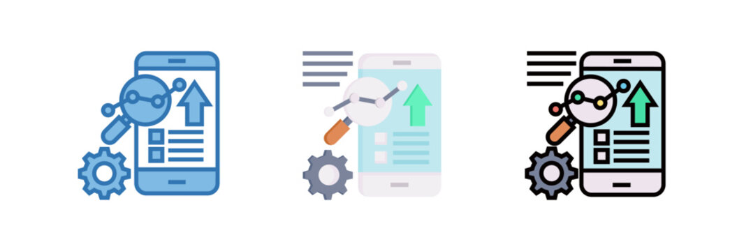Mobile Analytics Icon