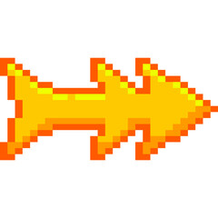 Obraz premium Arrow Pixel Art
