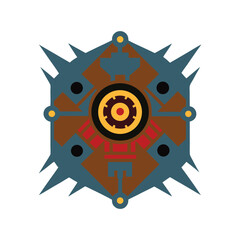 mechanical pattern design vector art