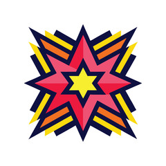 pop art pattern design vector art