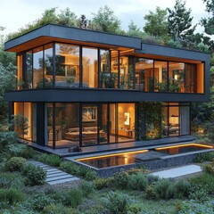 Digital basics, planning the modern green home. Generative AI