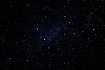 Night sky starry background cosmic universe