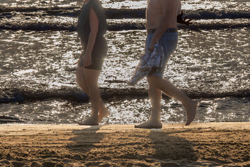 May 22, 2025. It's nice to see people exercising at dawn on the beaches of Valencia, Spain....
