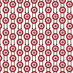 Colorful geometric pattern design for backgrounds and textiles