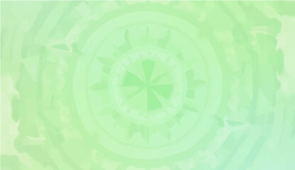 abstract  light green gradient background  green radial gradient geometric effect vector.
