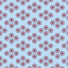 Abstract geometric pattern design in vibrant colors