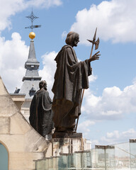 Fototapeta premium Catedral de Santa Maria la Real de la Almudena. Madrid, Spain